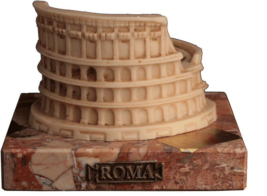 Marble Powder Ivory Colored Statue - Scale Model (1024x768), Png Download