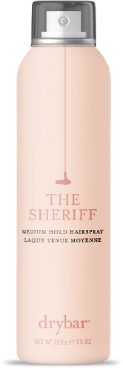 The Sheriff Medium Hold Hairspray - Drybar Hairspray (600x872), Png Download