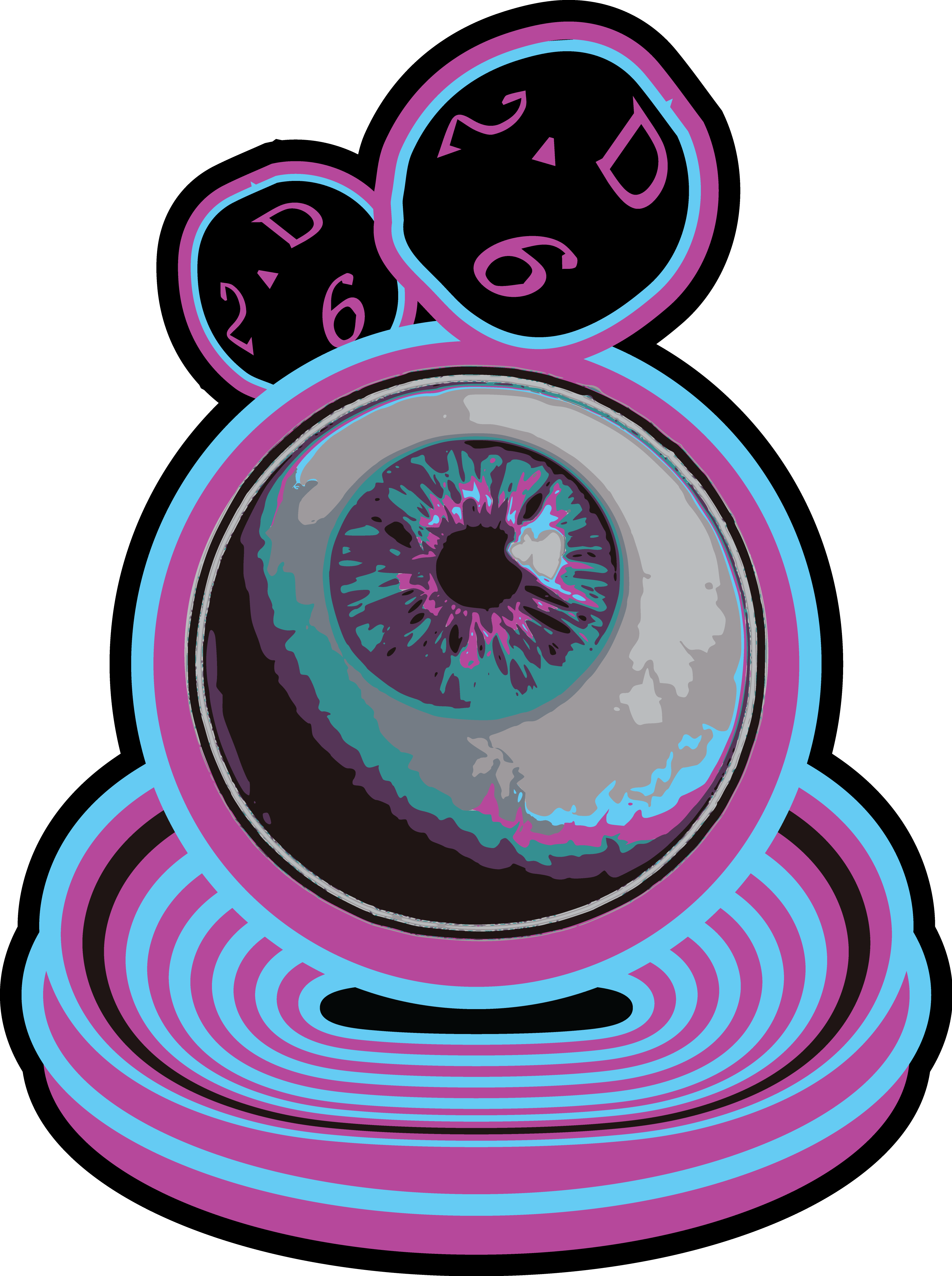 One-shot Night - Circle (3400x4556), Png Download