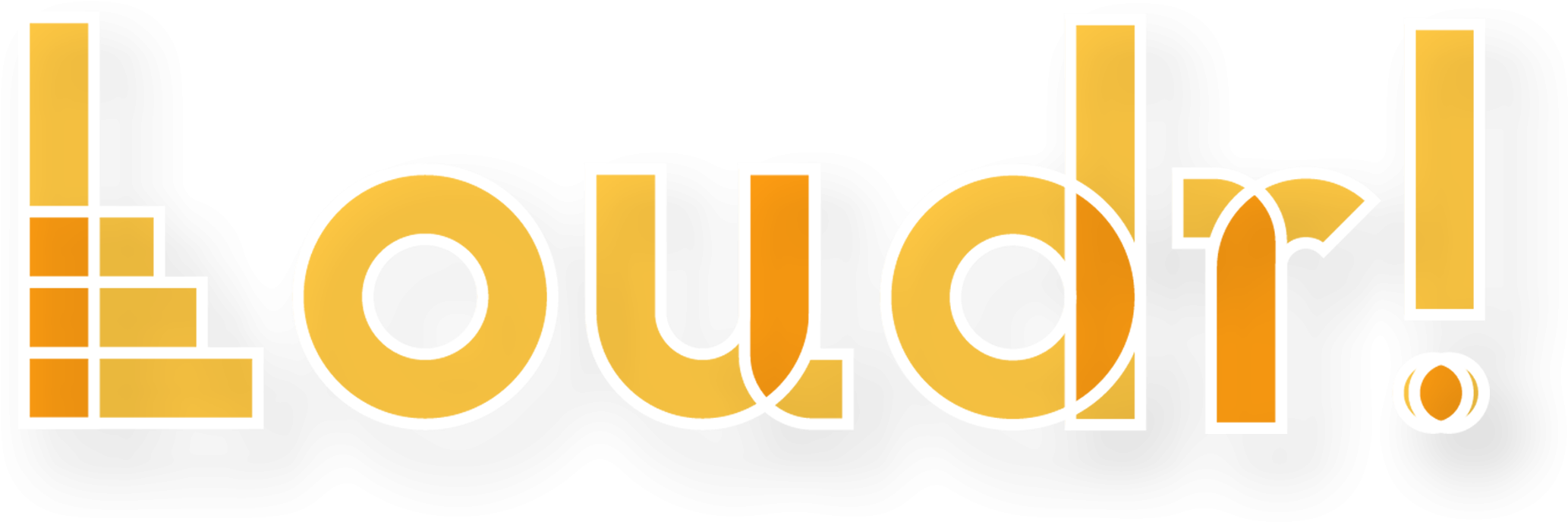 Loudr - Graphic Design (4000x807), Png Download