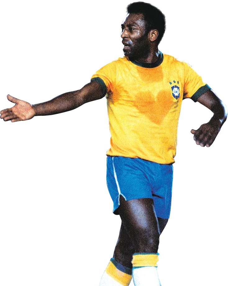 734 X 919 1 - Pele Brazil Png (734x919), Png Download