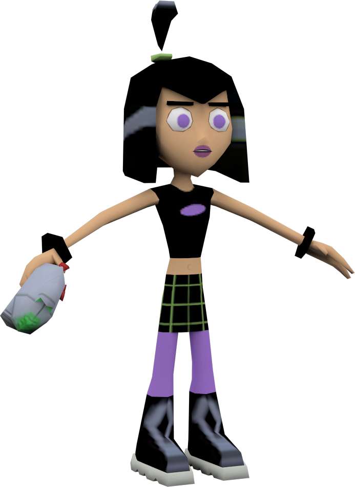 Svg Royalty Free Sam Manson Battle For Model By Crasharki - Sam Manson Volcano Island (693x949), Png Download