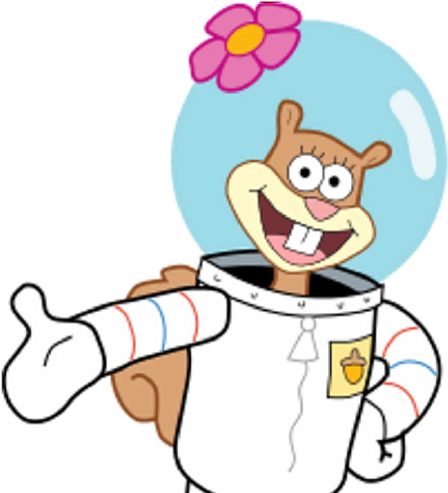 Sandy - Sandy Cheeks (1000x1020), Png Download