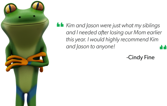 Downsizing, Moving Or Needing An Estate Sale Let Green - Green-eyed Tree Frog (800x479), Png Download