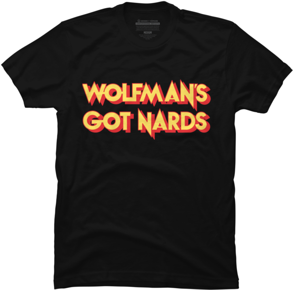Wolfman's Got Nards - Rock The Vote Shirt (650x650), Png Download