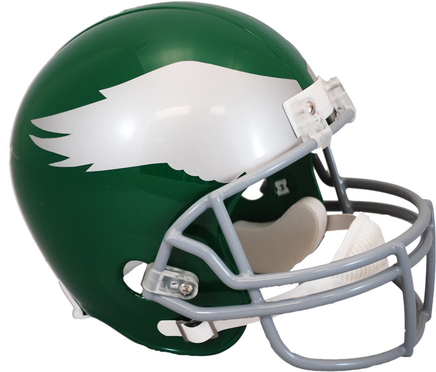 All Time Favorite Helmet Nfl - Throwback Philadelphia Eagles Helmet (900x812), Png Download