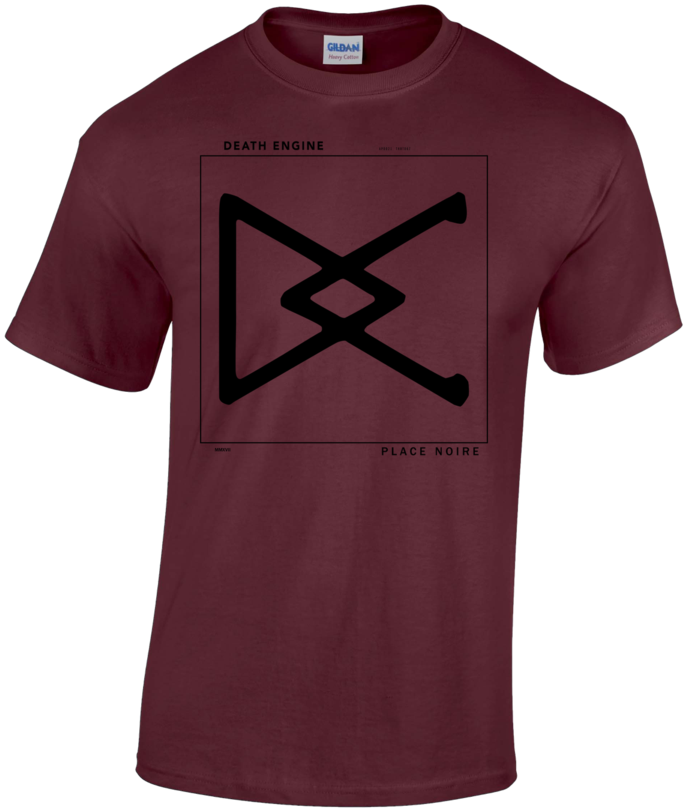 Death Engine "place Noire" - Rugby T Shirt (900x900), Png Download