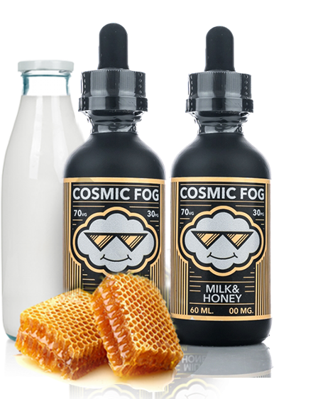 Milk & Honey By Cosmic Fog - Cosmic Fog Milk & Honey 50 In 60ml (600x600), Png Download