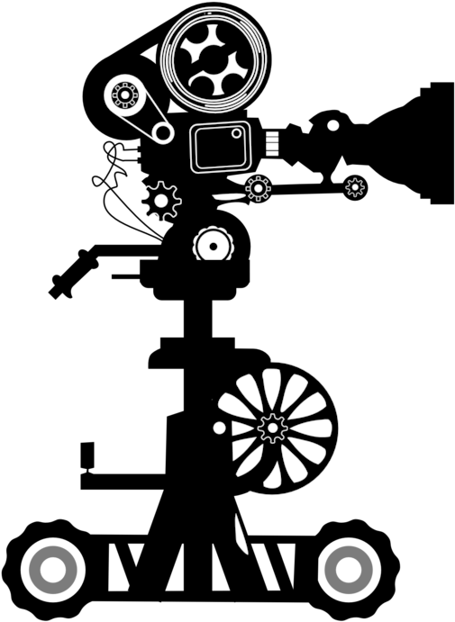 Movie Camera Camera Film Clip - Short Film Making Workshop (800x800), Png Download