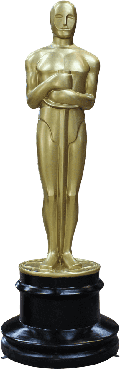 Hollywood Prop Trophy 8ft Butler Gold Movie Decor Resin - Statue (854x1280), Png Download