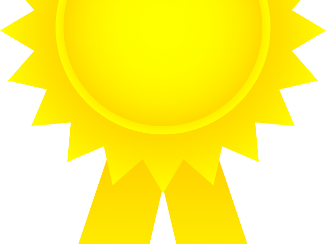 Medal Clipart Gold Badge - Clip Art (640x480), Png Download