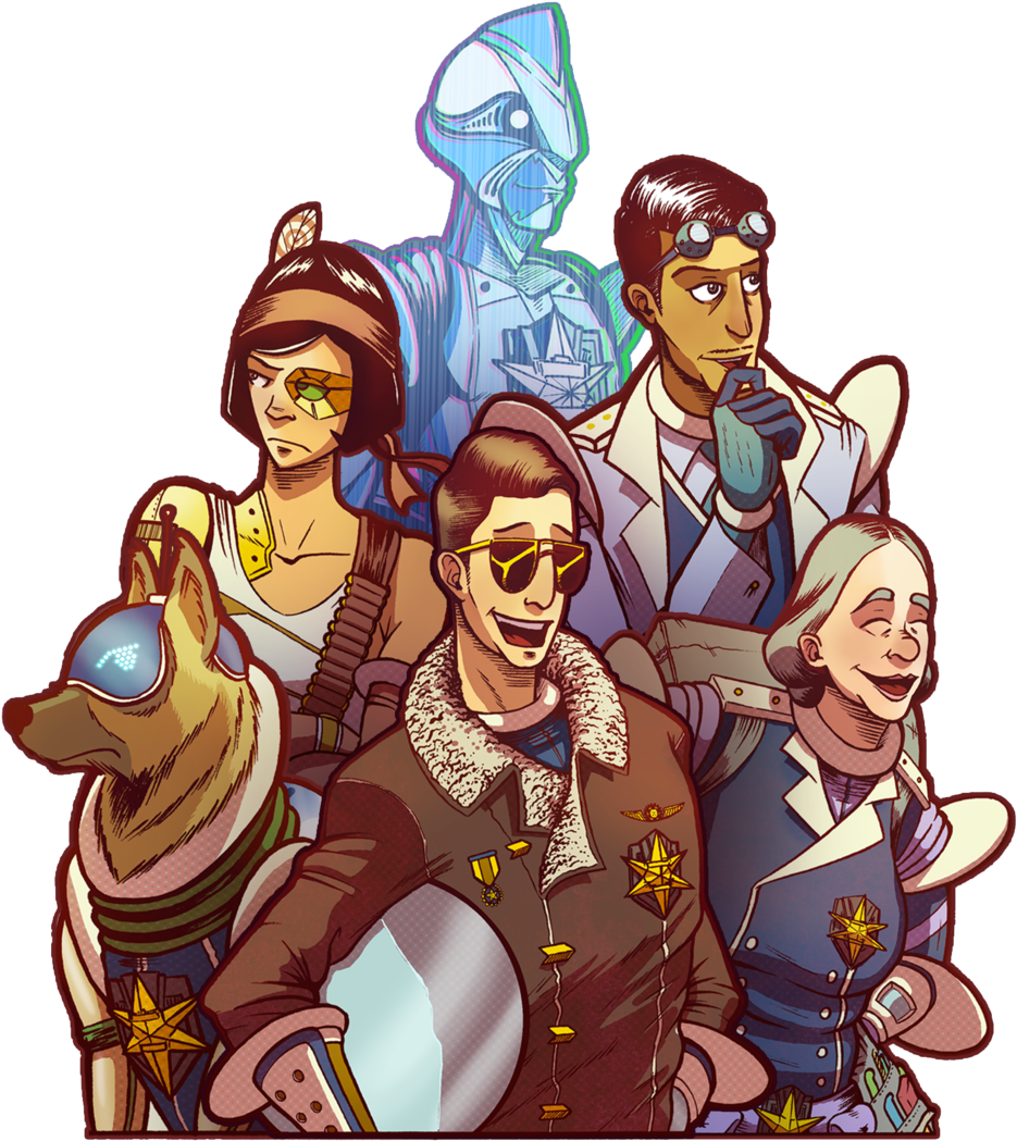 Crew-dialogue Color (1000x1221), Png Download