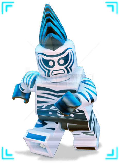 Free Png Download Zebraman Lego From Batman Lego Movie - Lego Batman Movie Security Guard (480x640), Png Download