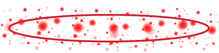 Red Filter Loop Ring Redsparkles Sparkles - Coquelicot (1024x1024), Png Download