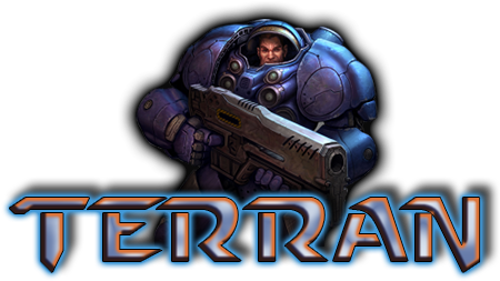 Of Human Race The Terran Would Be The Most Balanced - Starcraft 2 Marine (1152x288), Png Download