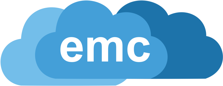 Emc Logo Bigger (1000x562), Png Download