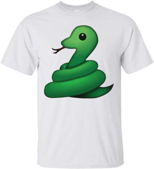 Snake Emoji T Shirt Https - Snake Emoji Transparent Background (600x600), Png Download