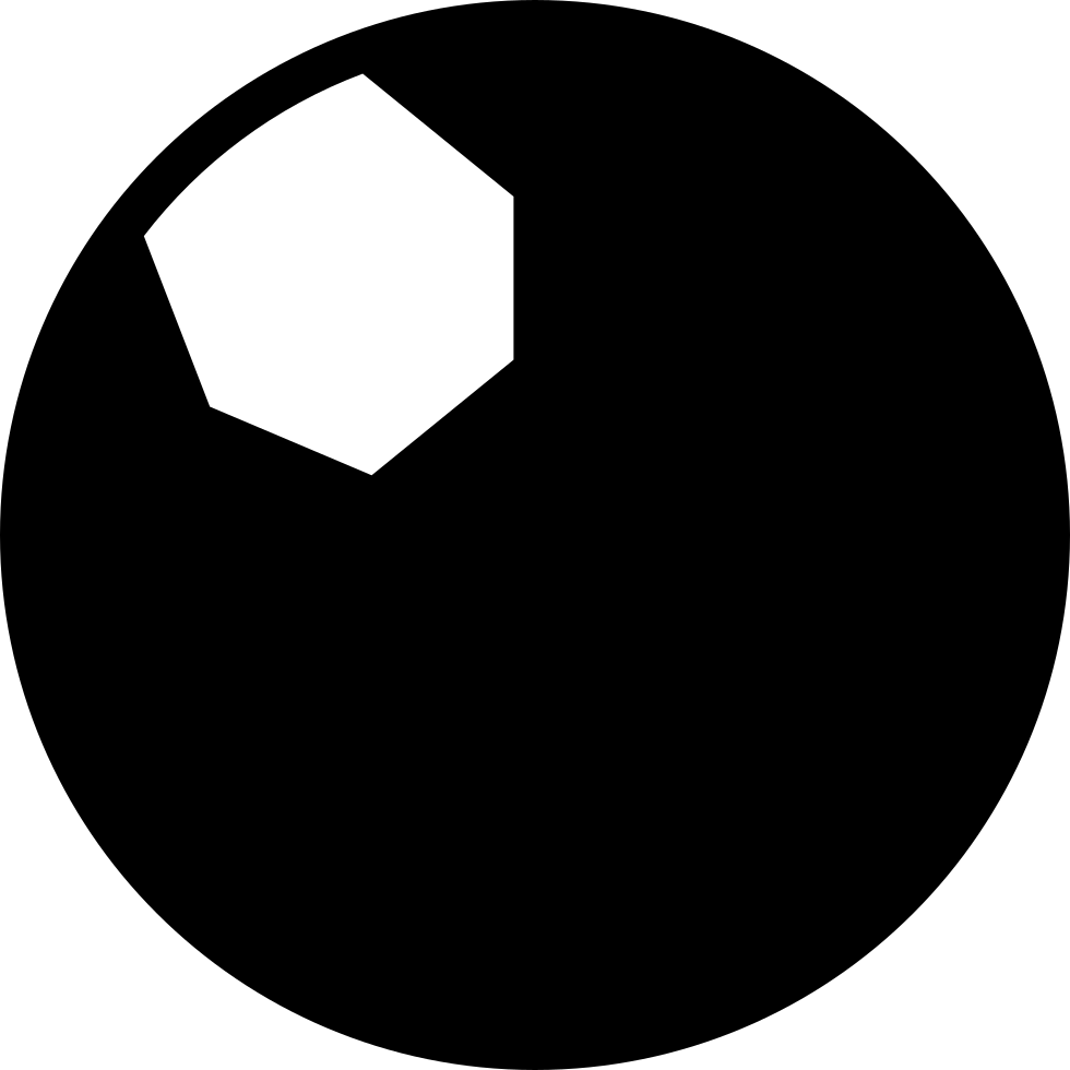 Soccer Ball Comments - Paint Palette Silhouette (980x980), Png Download