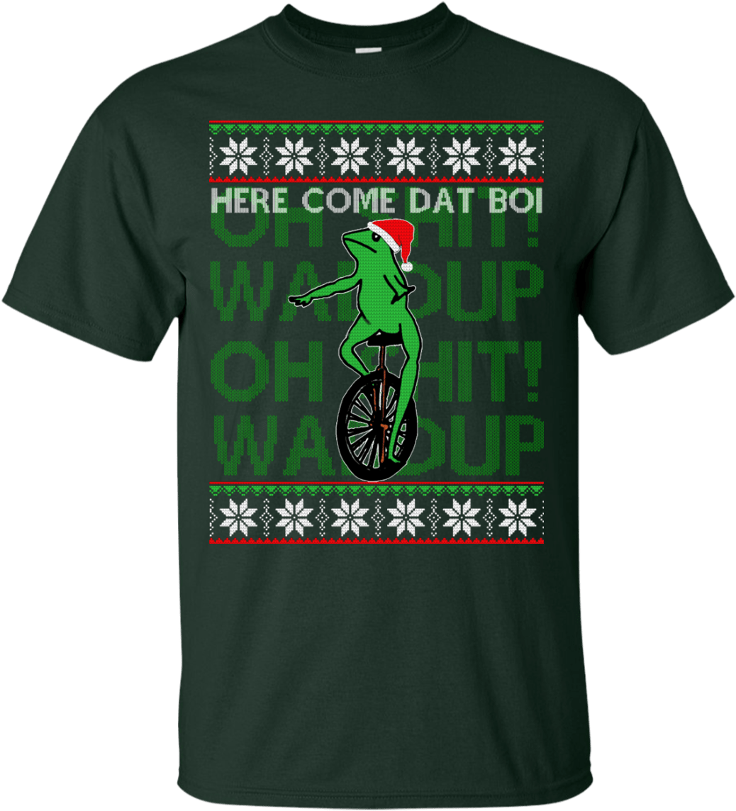 Dat Boi Christmas Sweater Shirt Hoodie - Volvo 240 Christmas Sweater (1155x1155), Png Download