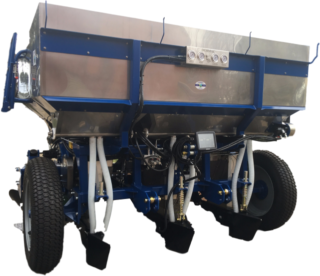 3 Row Planter Cutout - Tractor (800x600), Png Download