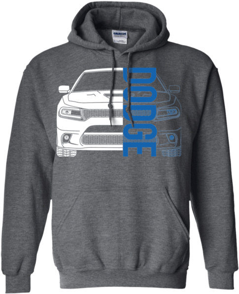 Dodge Charger Srt Hellcat Rt Pullover Hoodie - Shirt (600x600), Png Download