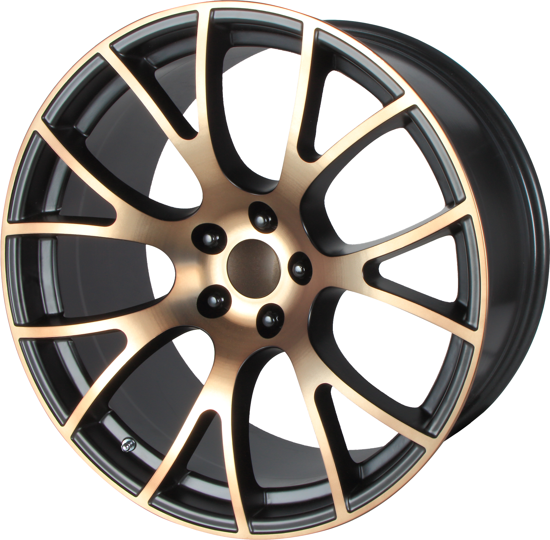 Details About Dodge Challenger Srt Hellcat Style Wheel - Hubcap (2000x2000), Png Download