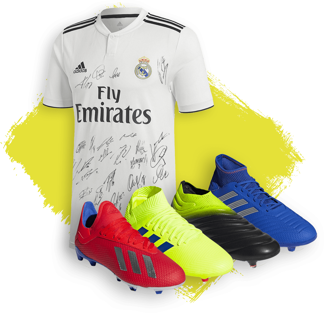 Fly Emirates Jersey And Adidas Shoes - Jersi Real Madrid 2019 (1070x1036), Png Download