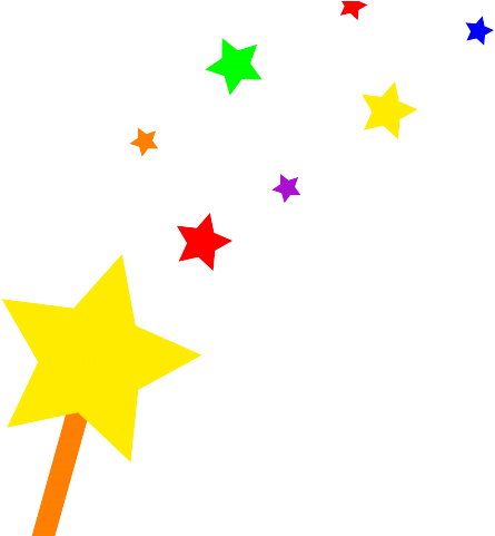 Miracle Clipart Magic Fairy Dust - Gold Star Vellum Paper (640x480), Png Download