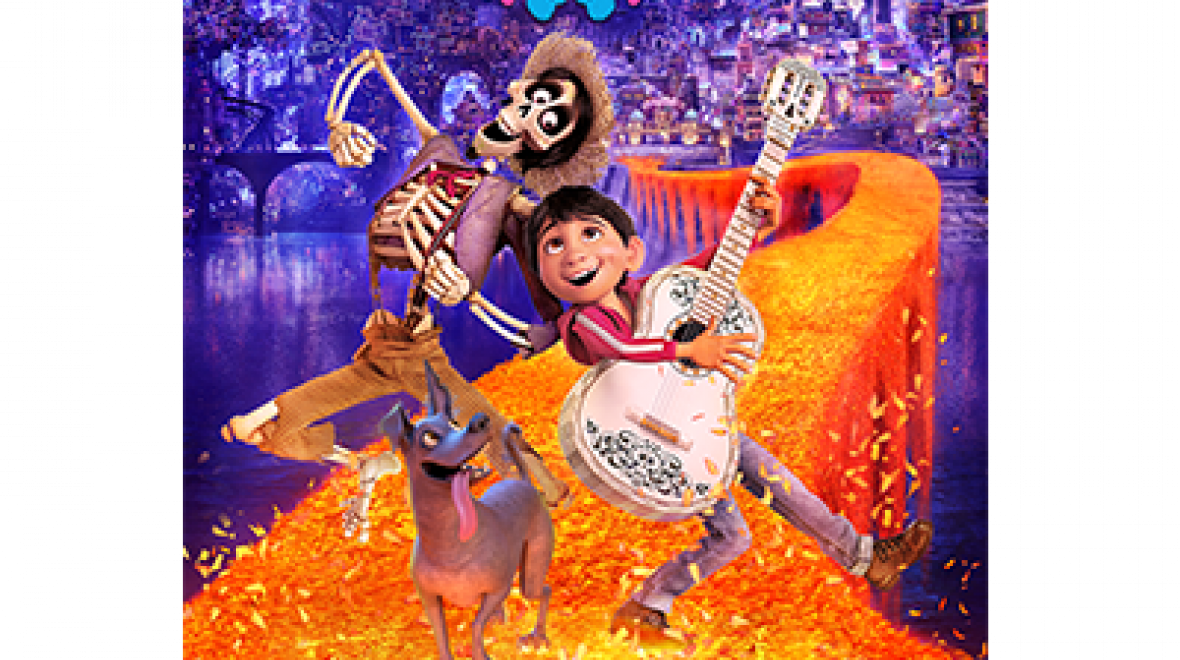Family Movie Night - Movie Coco (1180x660), Png Download