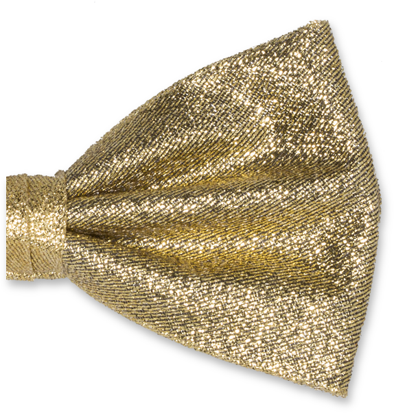Bow Tie Gold Glitter - Gold Bow Glitter Png (624x624), Png Download
