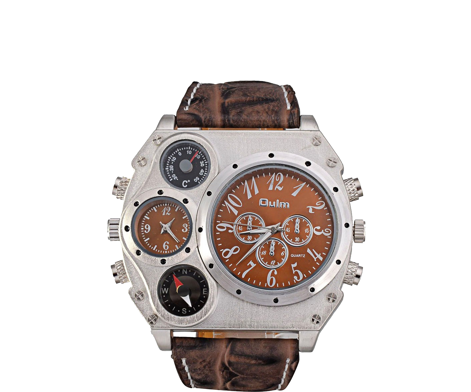 Oulm - Grande Relogio Masculino (1500x1500), Png Download