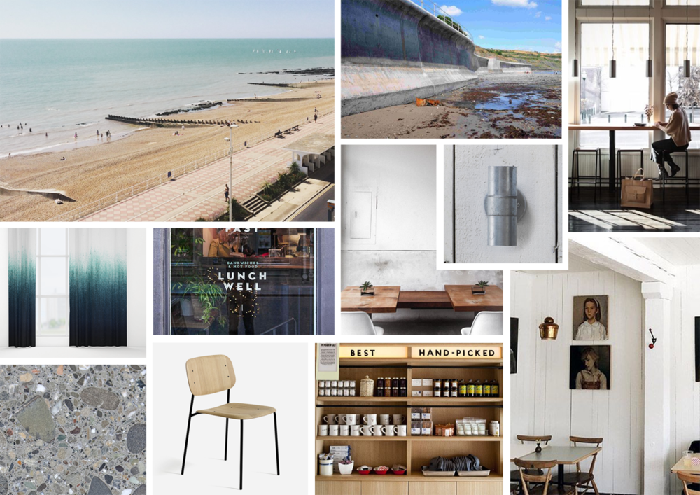 Lunarlunar Interior Design Cafe Craft Coffee Banquette (1000x707), Png Download