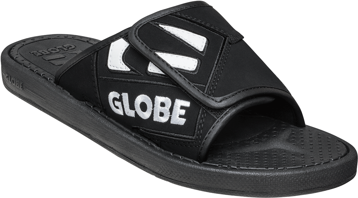 Globe Focus Bl Slide - Flip-flops (1200x1200), Png Download