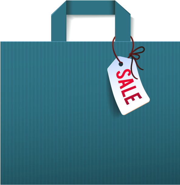 Make Fridays Stock Clearance Day - Paper Bag (591x769), Png Download