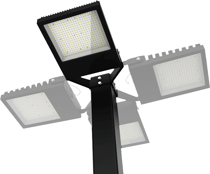 Parx Pole Mount - Light (800x800), Png Download