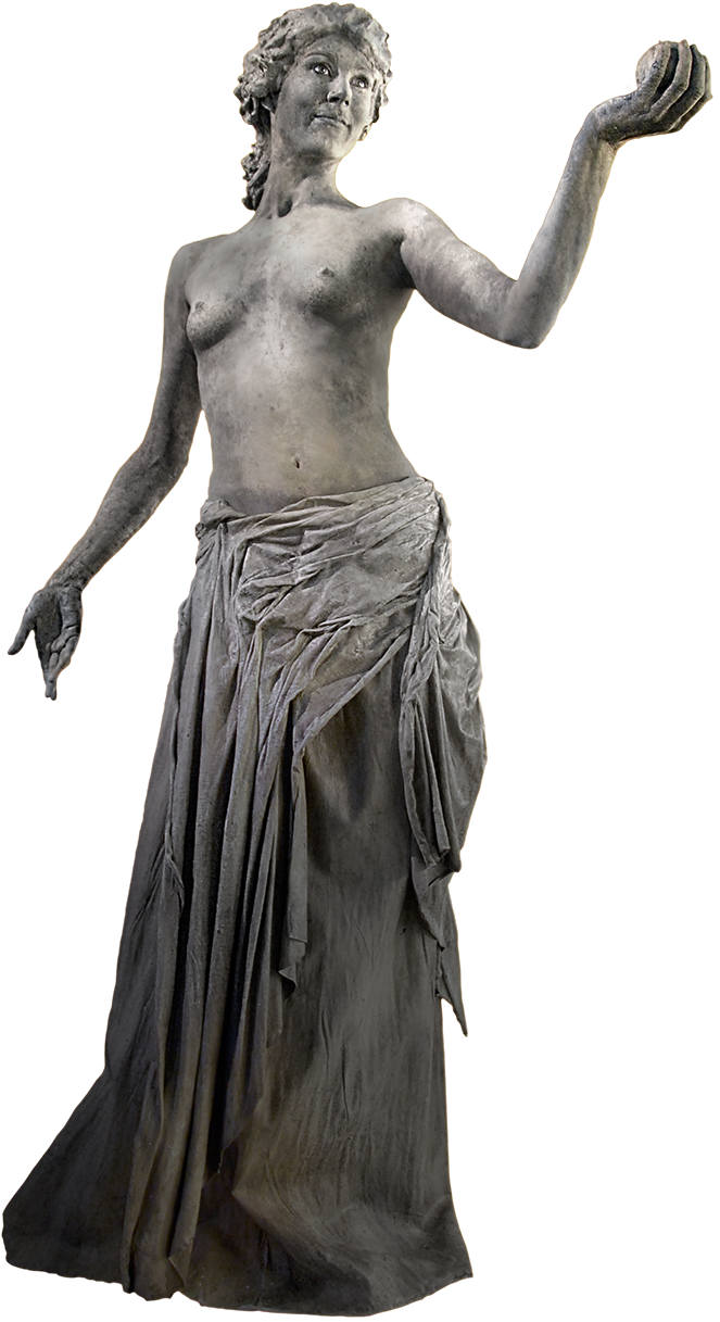 Aphrodite Of Milos - Statue (788x1284), Png Download