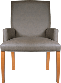 Silla Esmeralda Vista Frente - Silla De Frente Png (980x380), Png Download