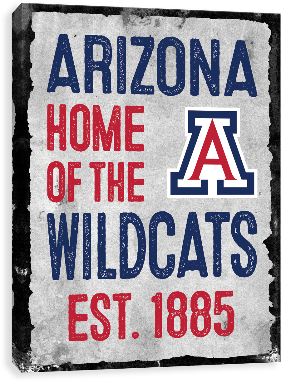 Arizona Wildcats Home - Poster (1280x1280), Png Download