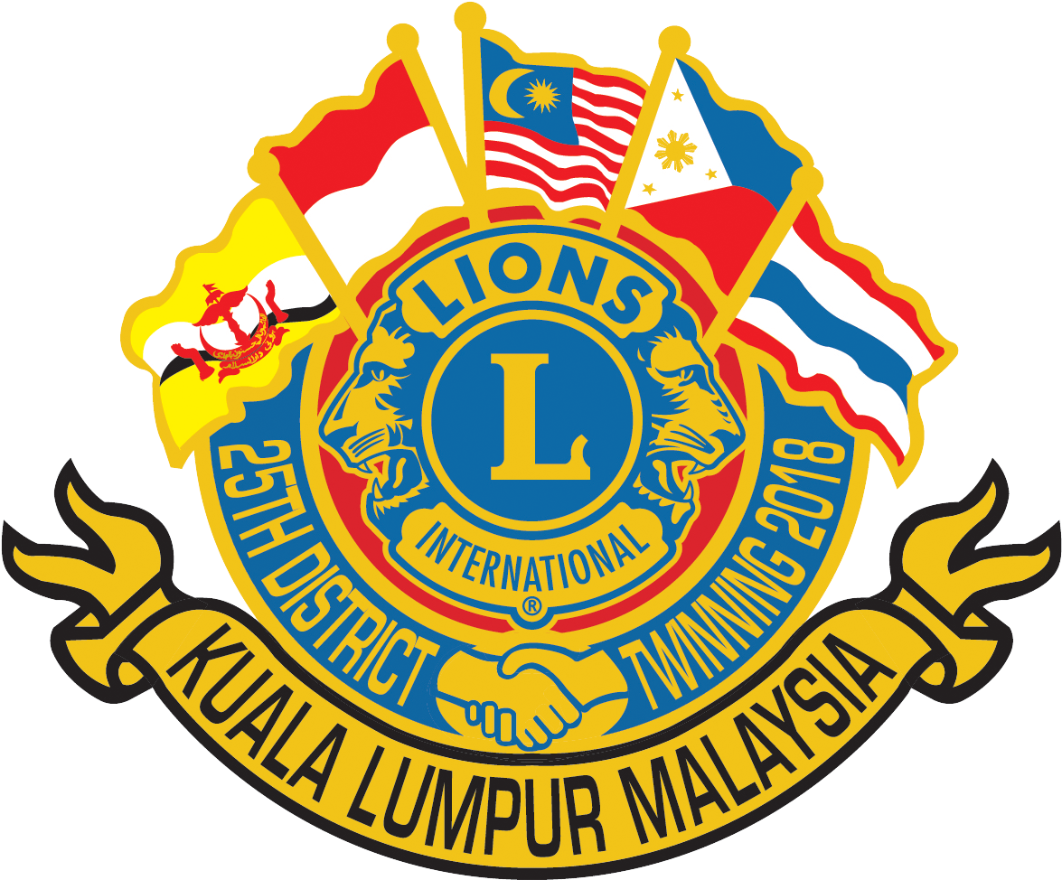 District Twinning Anniversary - Lions Club International (1250x1045), Png Download