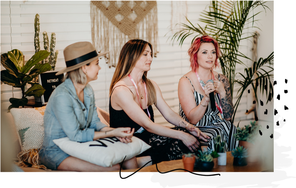 Speakers Page Header - Sitting (1000x655), Png Download
