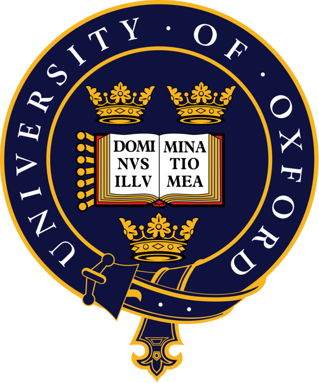 University Of Oxford Crest - Oxford University Logo Png (640x768), Png Download