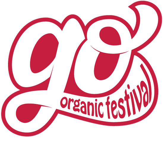 The Trusted Live At The Go Organic Festival - Go Organic Festival Logo (600x555), Png Download