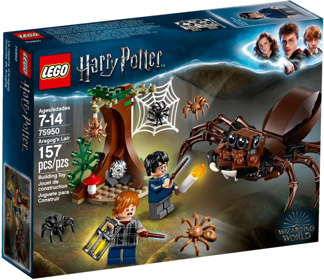 75950 Aragog's Lair - Lego Harry Potter 75950 (1057x913), Png Download