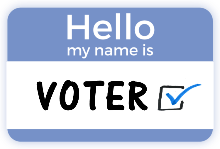 Huntley Democratic Happy Hour - Hello My Name Is Sexy (750x509), Png Download