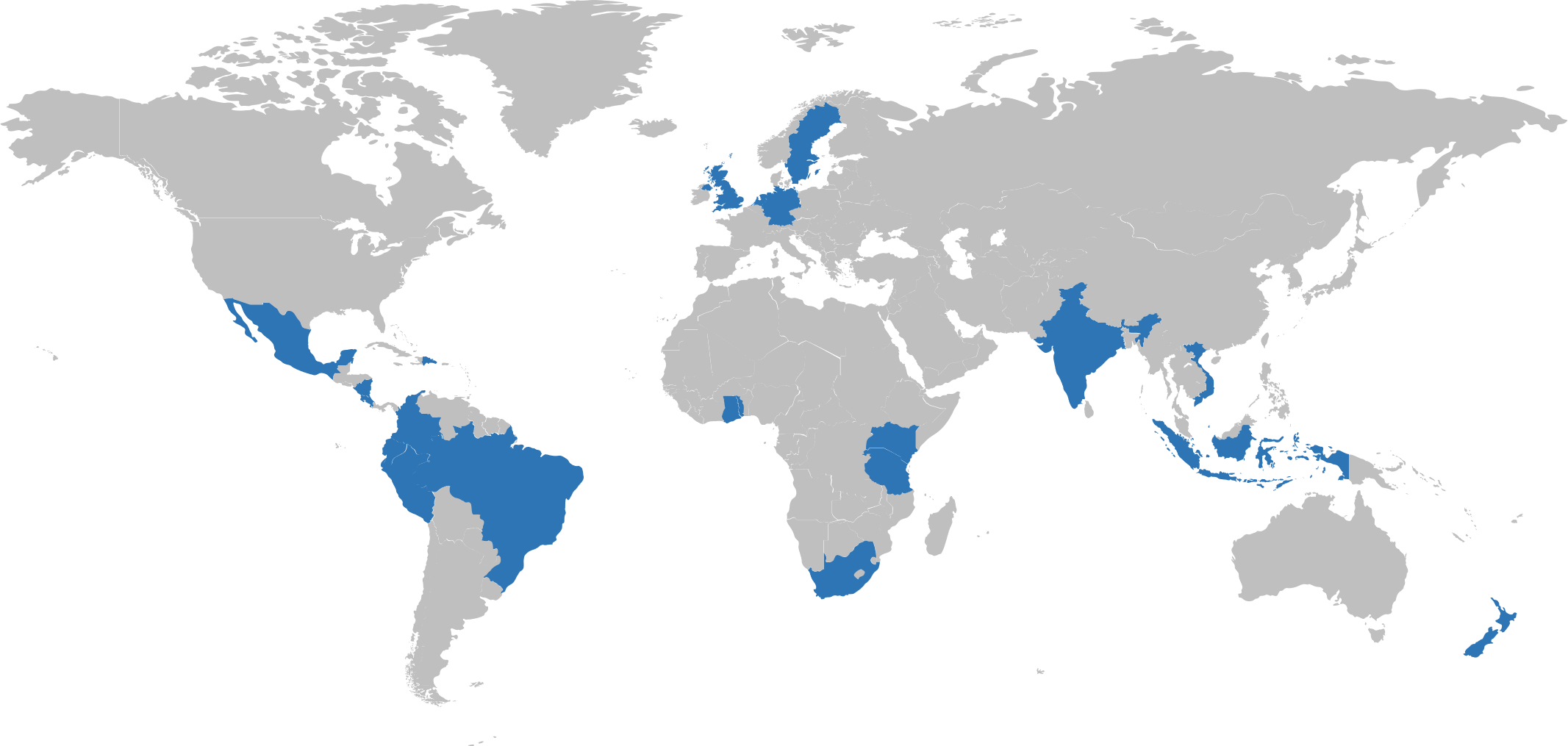 Products With A True Price - South Korea In The World (2133x1015), Png Download