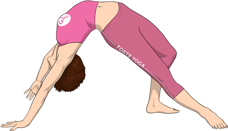 Wild Thing Yoga Pose - Wild Thing Sanskrit (900x675), Png Download