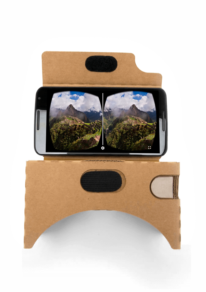 Cardboard Google Planos (674x954), Png Download