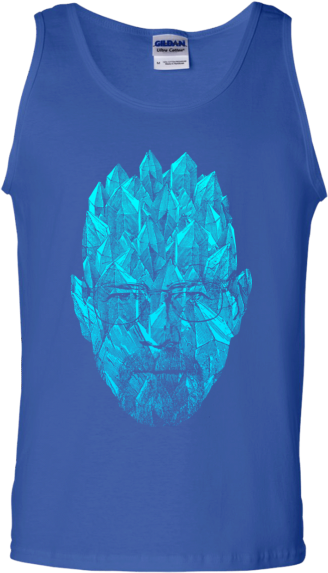 Breaking Bad -blue Meth Heisenberg T Shirt (1155x1155), Png Download