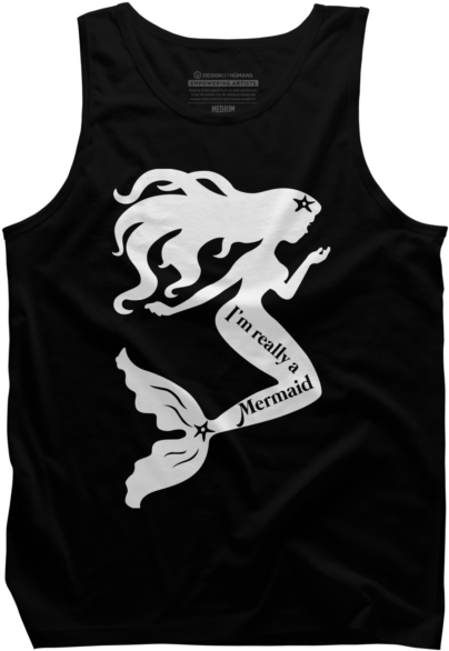 I'm Really A Mermaid - Mermaid (650x650), Png Download