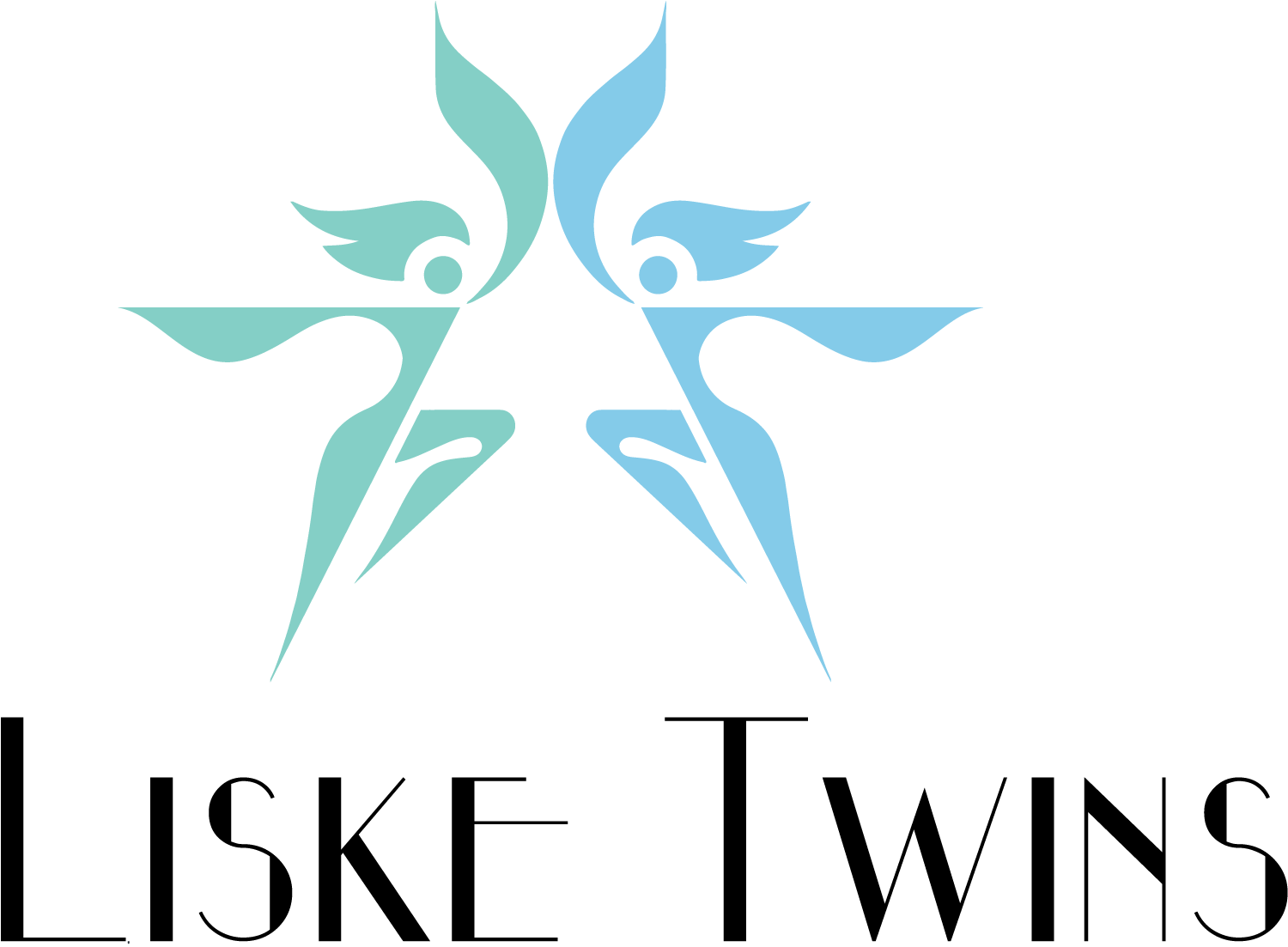 Bold, Personable, Fitness Logo Design For Liske Twins - Graphic Design (1500x1103), Png Download